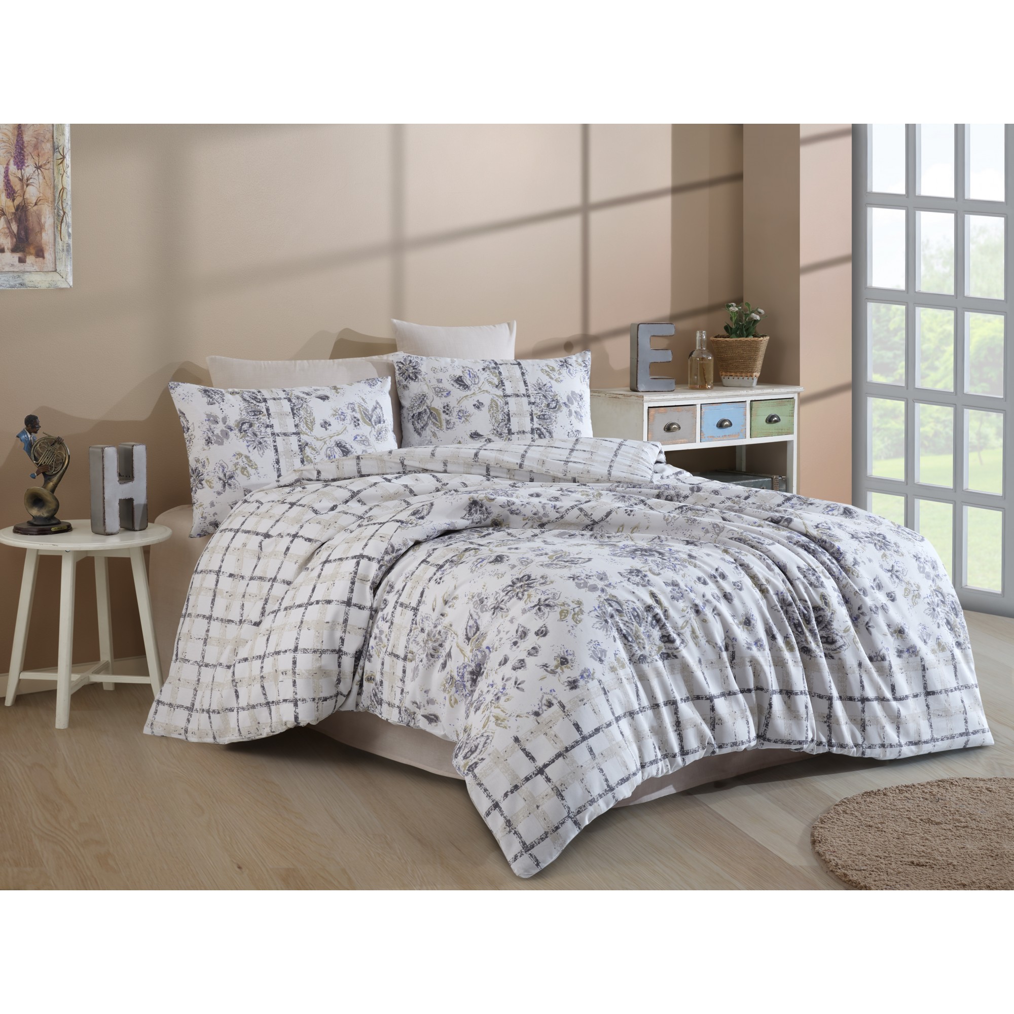 VELEV HOME BAYALLİ ÇİFT KİŞİLİK  NEVRESİM TAKIMI VLVB-04