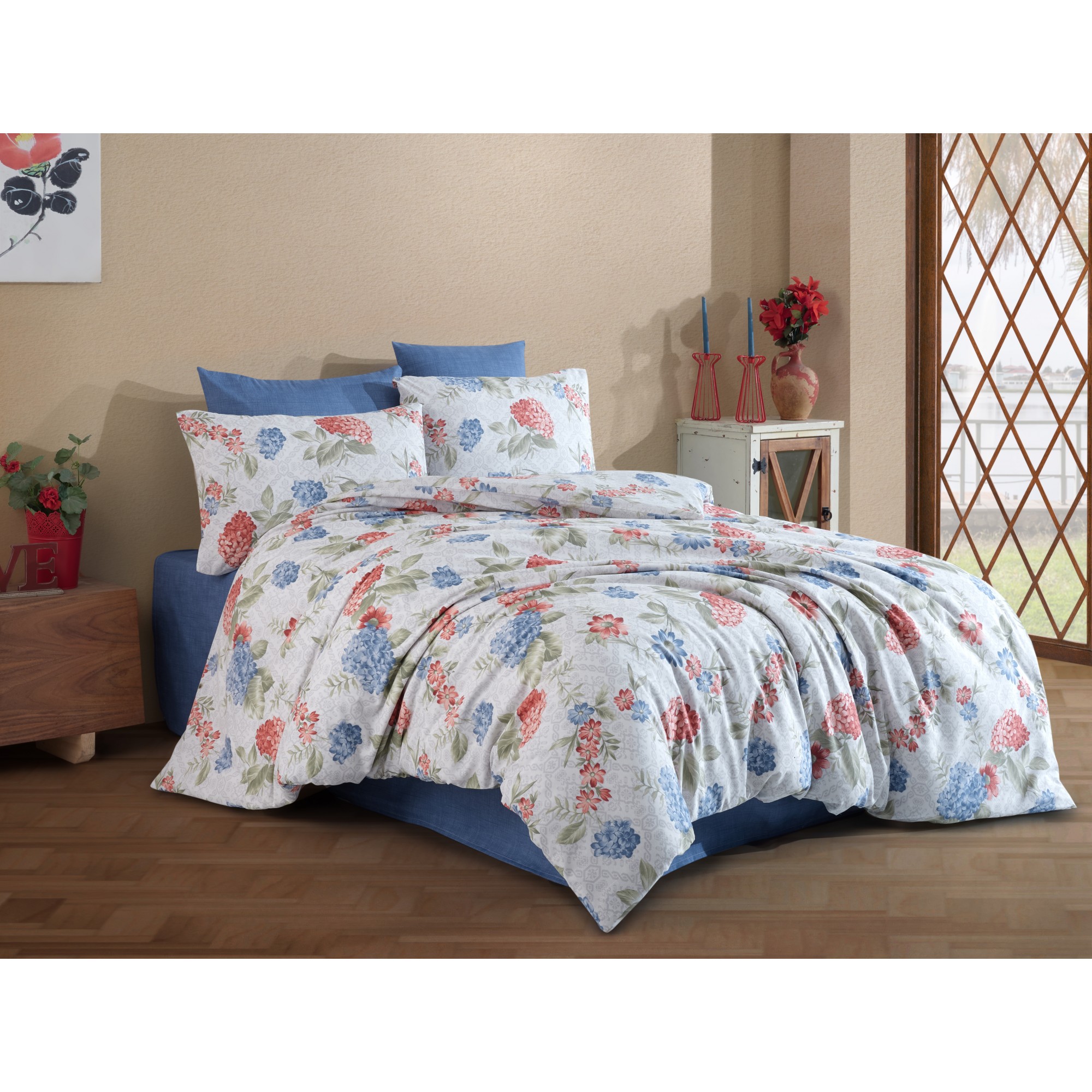 VELEV HOME BAYALLİ ÇİFT KİŞİLİK NEVRESİM TAKIMI VLVB-09