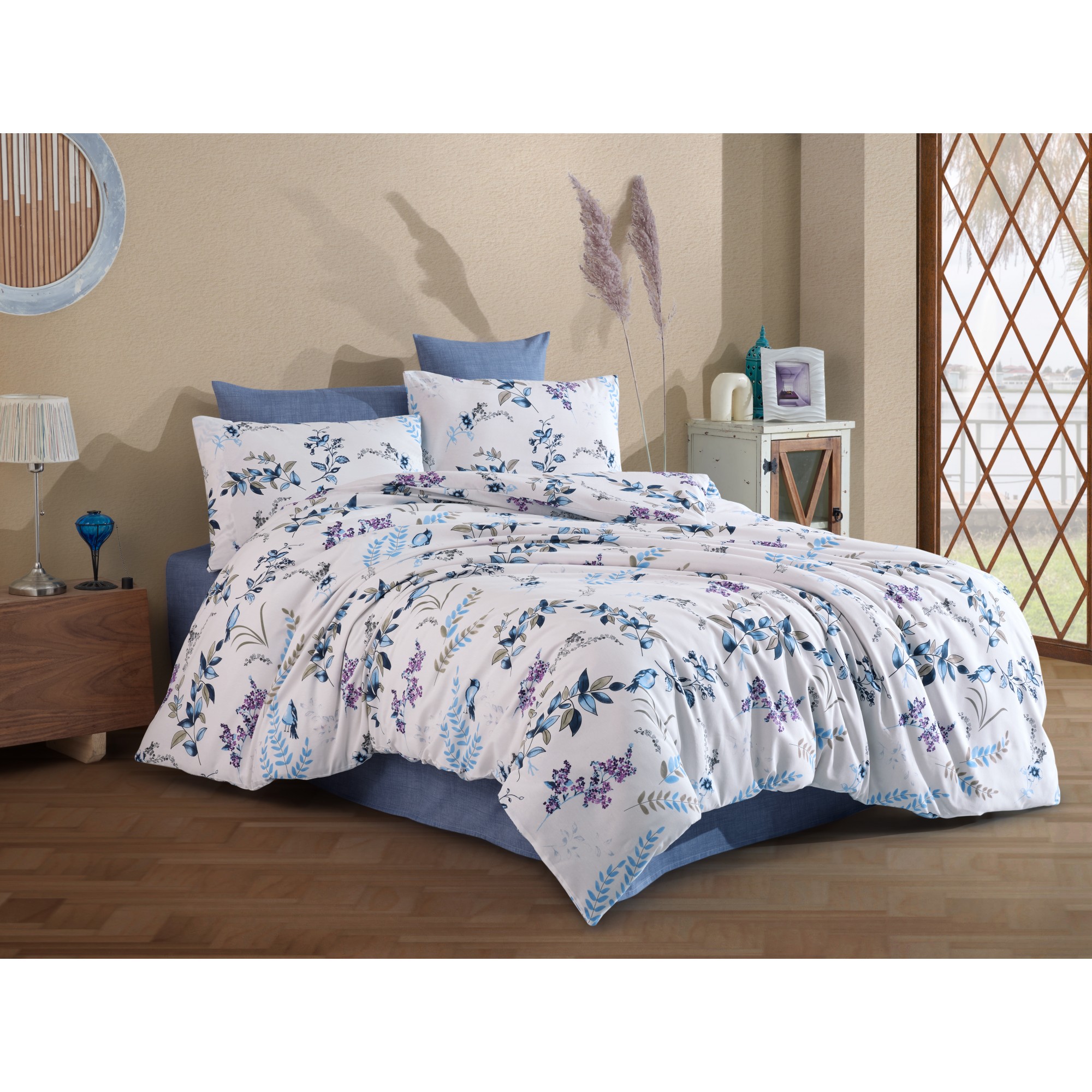 VELEV HOME BAYALLİ ÇİFT KİŞİLİK NEVRESİM TAKIMI VLVB-11