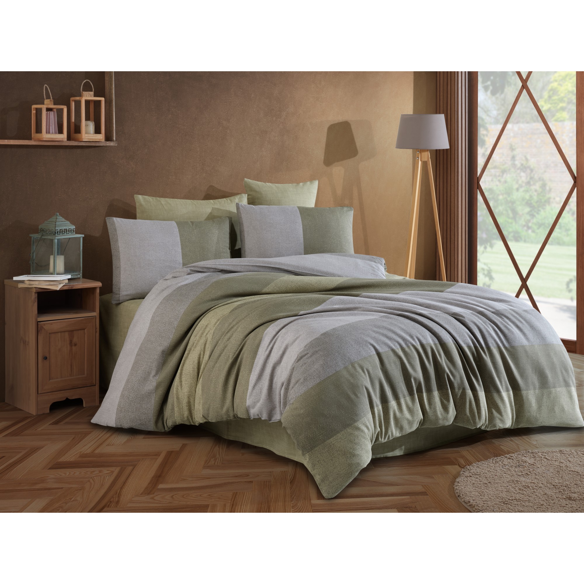 VELEV HOME BAYALLİ  ÇİFT KİŞİLİK NEVRESİM TAKIMI VLVB-15