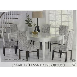 JAKARLI SANDALYE ÖRTÜSÜ
