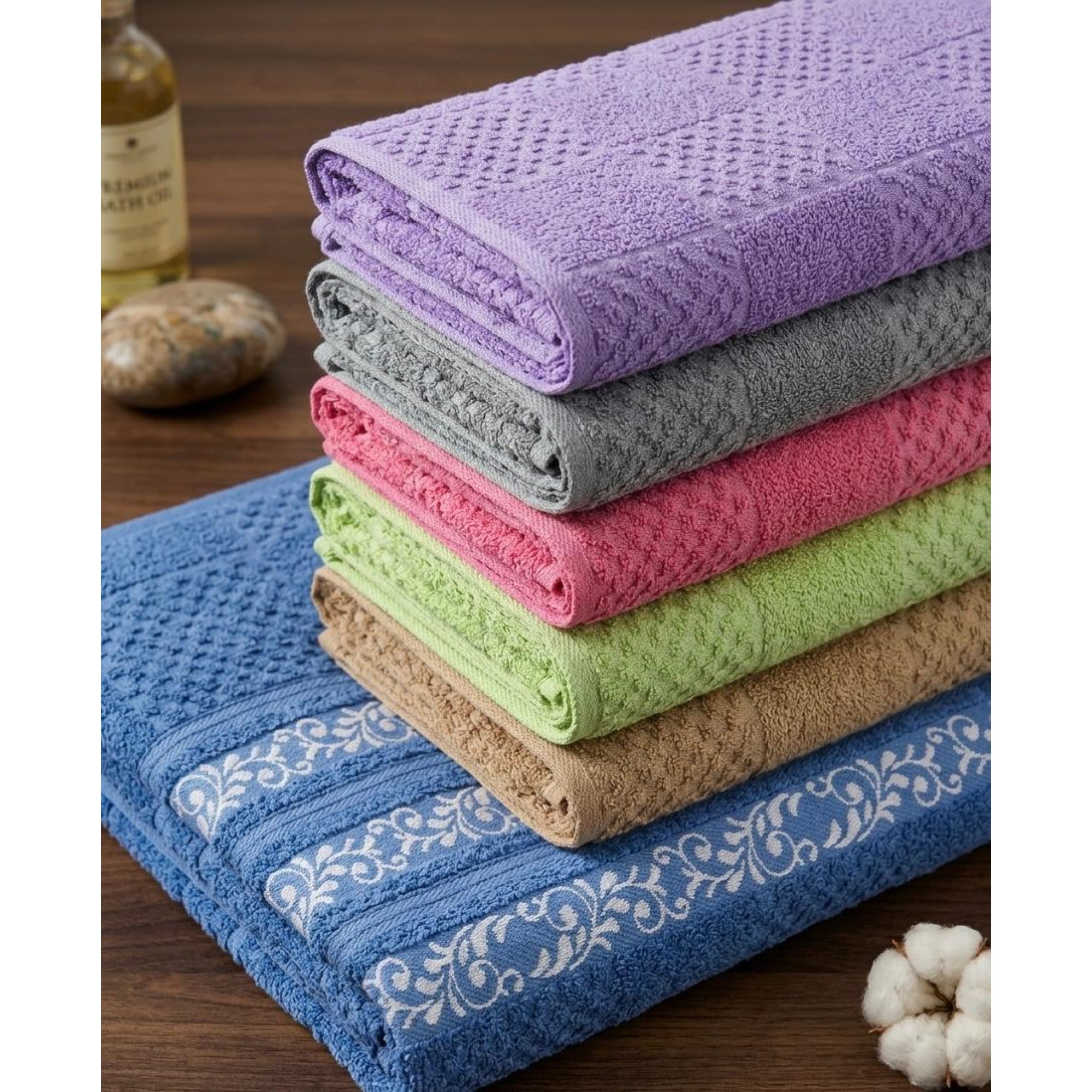 %100 PAMUK VELEV BANYO HAVLUSU 90-150