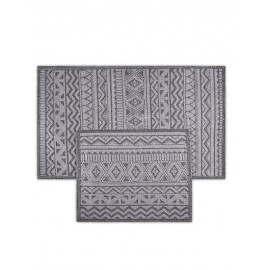 Doğal Pamuklu 2'li Banyo Paspas Seti 60x100 50x60 ..