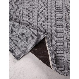 Doğal Pamuklu 2'li Banyo Paspas Seti 60x100 50x60 Cm Gri