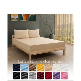 Battal Boy Velora Fit Serisi Lastikli Çarşaf- Hard..