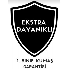 Mavi Maxi Boy Fermuarlı Kulplu Hurç