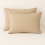 2'li Kahverengi Elysia Serisi Yastık Kılıfı