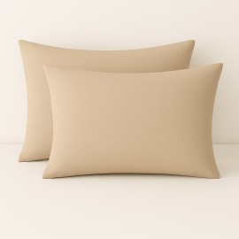 2'li Kahverengi Elysia Serisi Yastık Kılıfı