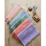 %100 PAMUK VELEV YÜZ HAVLUSU 50*90